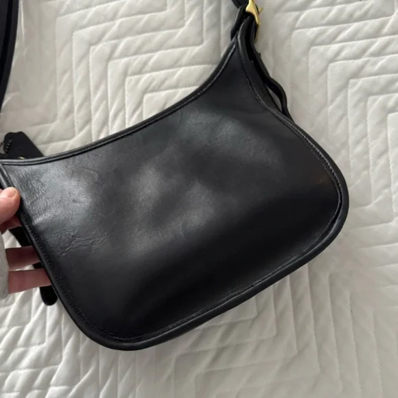 Coach Vintage Janice Legacy Bag Black Leather - Picture 8 of 11